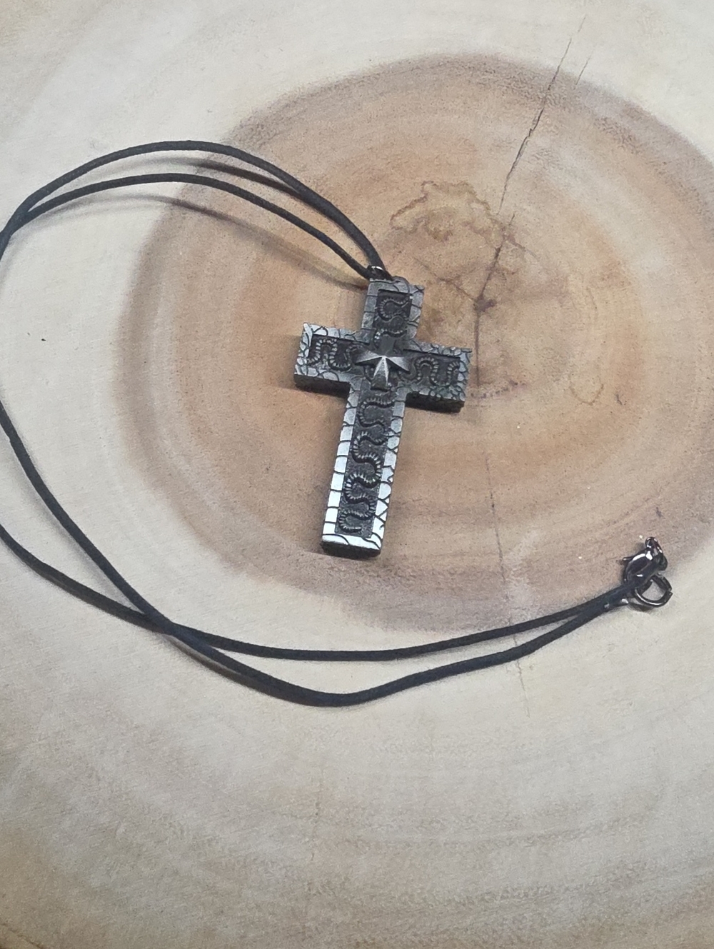 squid Game Thanos" Cross Necklace
